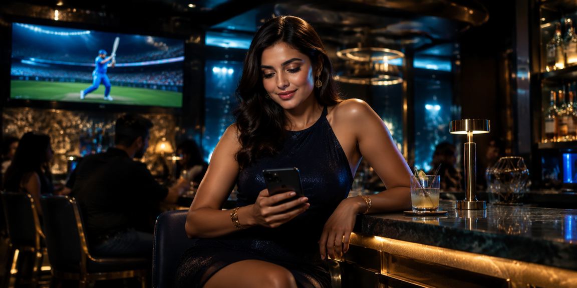 Rummy card game play during cricket match in India